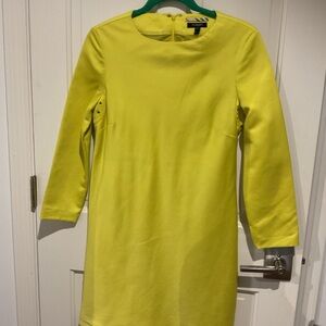 Burberry Vibrant Yellow Dress